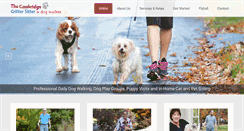 Desktop Screenshot of cambridgecrittersitter.com